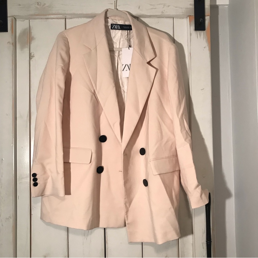Zara Double Breasted Blazer